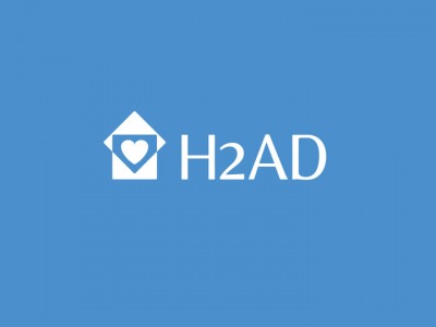 Logo H2AD par Patrick Brossollet Ideas