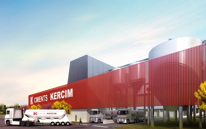 Aménagement cimenterie Kercim par Patrick Brossollet IDEAS