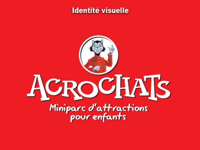 Logotype Acrochats par Patrick Brossollet