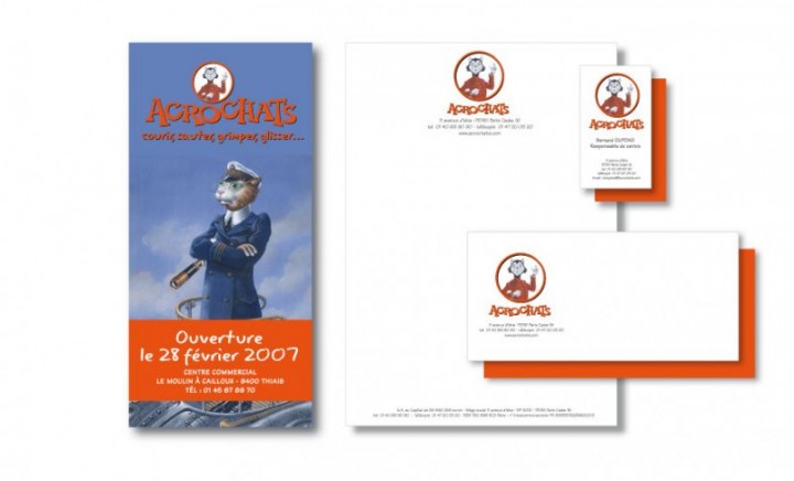 Documents commerciaux Acrochats par Patrick Brossollet IDEAS