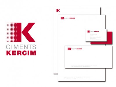 Identité Visuelle Ciments Kercim par Patrick Brossollet IDEAS