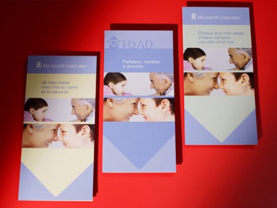 Supports promotionnels H2AD par Patrick Brossollet IDEAS