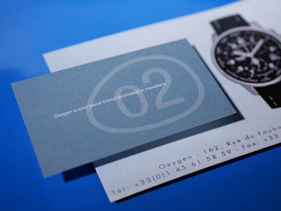 Supports de communication Oxygen 02 par Patrick Brossollet