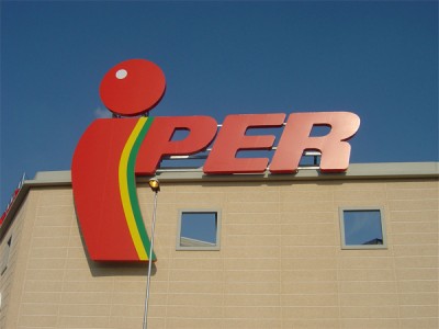 Signalétique Iper par Patrick Brossollet IDEAS