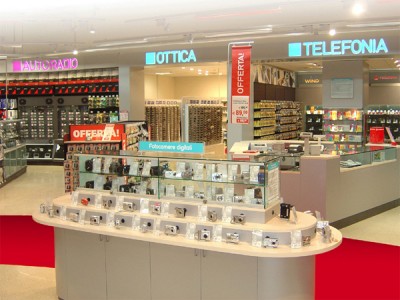 Concept aménagement et signalétique rayon brun Iplanet par Patrick Brossollet IDEAS